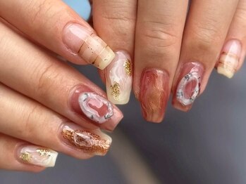 ハレ(80_hare_)の写真/ファッションやアクセサリーに溶け込む大人かわいいハイセンス◎こだわりデザインで上品&華やかな指先へ＊