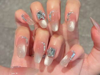 大人シンプルネイル