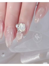 SELNA NAIL 四ツ橋店 【長さだし/マグネット/フィルイン/ワンホンネイル】 hina