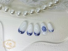 ラスターネイル(Luster nail)/ガーリーラメアート♪