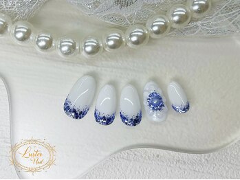 ラスターネイル(Luster nail)/ガーリーラメアート♪