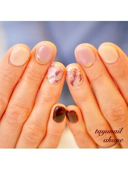 たゆ ネイル(たゆnail)/トレンドアートコース☆