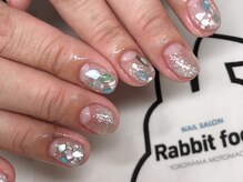 ネイルサロン ラビットフット(Rabbit foot)/シェルネイル6980円