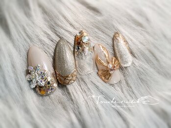 トゥーシェネイルズ(Touche'nails)/クリスマスネイル