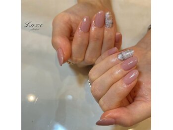 ネイルサロンリュクス (nailsalon Luxe)/マグネット×チェック