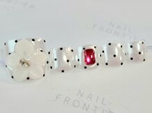 ネイルフロンティア 吉祥寺(NAIL FRONTIER)/E水玉ミラープルメリア11980円