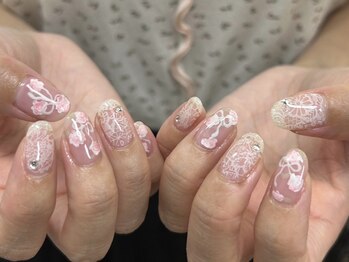 レース＆フラワー MIDDLE【kuu】