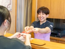 ノビアス骨盤整体院の雰囲気（受付）