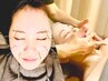 鍼★【オイル&鍼でむくみ/小顔/保湿ケア】美容鍼+プチフェイシャル60分¥13000