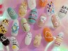*おやゆびアート*フットネイル限定(オフ無料)　６０００円