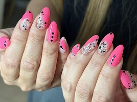 韓国ネイル！ネオンニュアンス☆