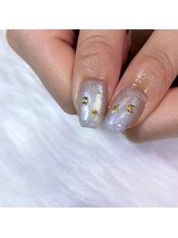 アース 新瑞橋店(HAIR & MAKE EARTH)/マグネットにアクセントを☆