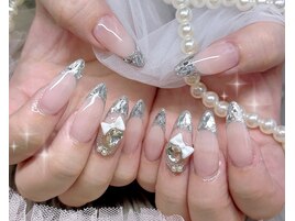 ガラフフレンチ リボン 推し