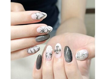 ネイルズイロハ 池袋西口駅前店(NAILS 168)/【自爪】アート やり放題