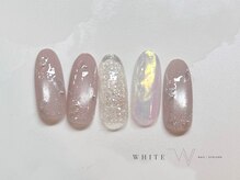 ホワイト(WHITE)/3月4月chillサンプルデザイン