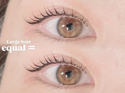 ラルジュヘアイコール(Large hair equal)の写真