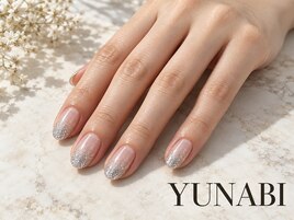 グラデ◆シルバーラメ