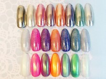 ティーエヌ 名古屋矢場町店/ミラー☆ワンカラーネイル￥5980