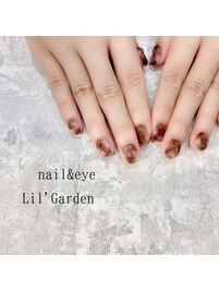 おはじきべっこうネイル