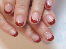 ディアネイル(dear.nail)/フレンチ￥6,600~