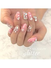 ネイルサロン グリッター(NAIL SALON glitter)/ギャルネイル