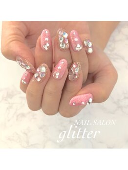 ネイルサロン グリッター(NAIL SALON glitter)/ギャルネイル
