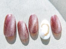 プラスネイル 北千住東口店(PLUS NAIL)/【2012】マグネットネイル¥6,589