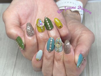 アン ジョーヌドラゴ/【自爪ネイル】秋カラー