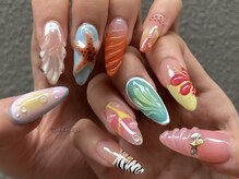 ダークハニー 原宿店(Dark Honey)/海外風サマーネイル