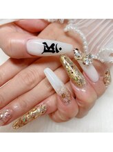 アイカ(Aika)/成人式梵字ネイル