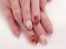 ミケ/春のべっ甲ネイル