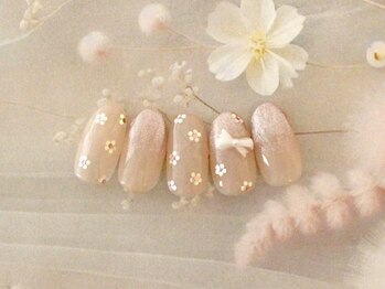 ネイルサロン シャンティー(NailSalon Shanti)の写真/シンプル&大人上品なデザインが人気☆《最終受付20時》お仕事帰りのOLさんもお洒落を叶えます♪大宮駅東口