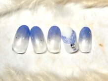 ネウィ ネイル 銀座(newi nail)/ブルーマーメイドネイル