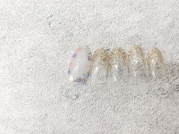 武蔵小杉ネイルサロン ケイ プラス(K.PLUS)/デザインジェル¥5500