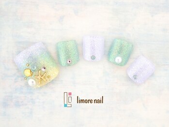 リモアネイル(limore nail)/【フット】夏グラデ☆