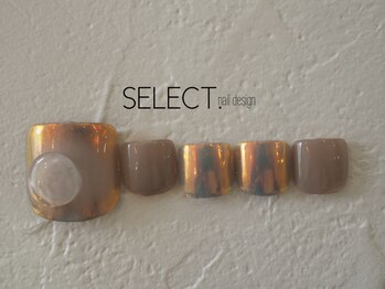 セレクトネイル(SELECT.nail)/Foot nail campaign 2024