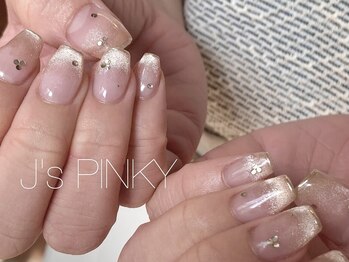 ネイルスペース ジェイズ ピンキー(NAIL SPACE J's PINKY)/キラキラネイル