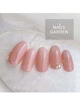 ネイルズガーデン(NAILS GARDEN)/上品ネイル