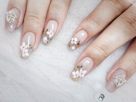 マグネット桜ネイル マーボー