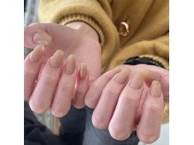Nail salon Hana-JNEC1級所持/ネイルケア/持ち込み/長さだし/スカルプ/マグネット-の雰囲気（落ち着いた雰囲気のワンカラー）
