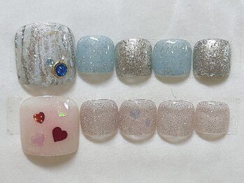 リッシュ ネイル(riche nail)/【フット】定額コース