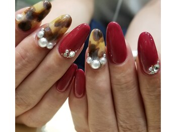 ネイルサロンハマチ(Hamachi)/べっ甲ネイル