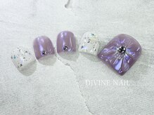 ディバイン ネイルズ(DIVINE NAILS)/フットジェルアートやり放題