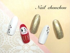 和柄ネイル9500円