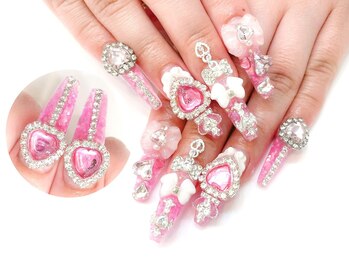 ネイルコレクション ピンク(Nail Collection Pink)/ロング★スカルプ放題♪ゴテゴテ