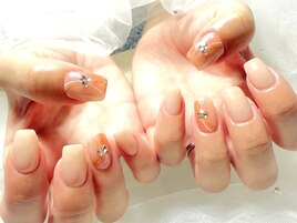 ☆優雅なオフィスネイル☆