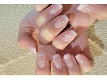 カラーフレンチネイル