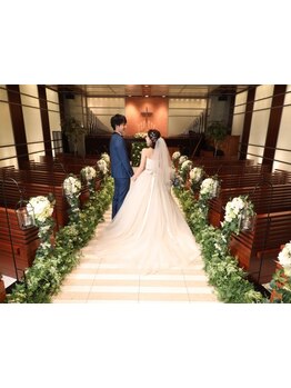 ブライダルメニューがあるサロン