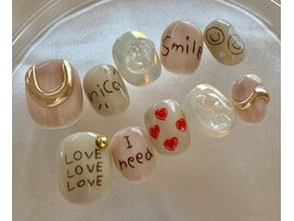 バレンタイン限定 定額ネイル