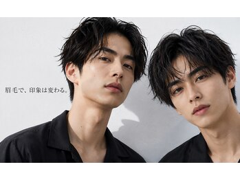 メンズフェイスラボ 本町 阿波座(MEN'S Face Labo)の写真/眉毛とセットでお得に髭脱毛♪ずっと4980円◎